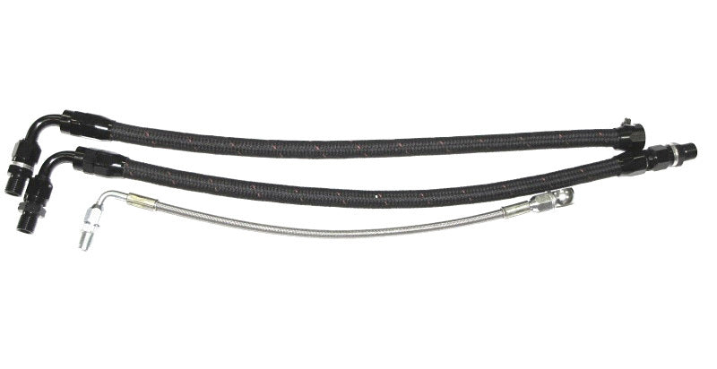 ISR Performance Bottom Mount Turbo Lines - SR20DET (S13) Motor Oil Line Kits ISR Performance