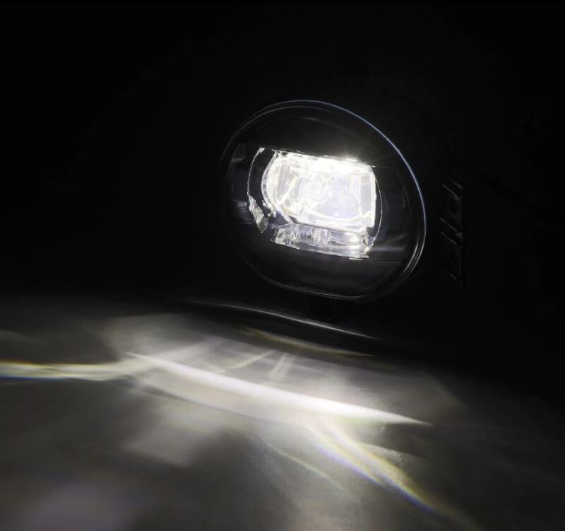 AlphaRex 02-08 Dodge Ram 1500/03-09 Ram 2500/3500 DoubleTap Dual Color LED Proj Fog Lights - Wt/Ambr Fog Lights AlphaRex