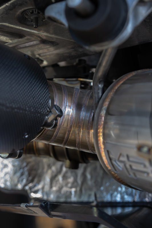 MBRP 20-24 Chevrolet Corvette C8 3in Active Cat Back Quad Split Rear Exit Exhaust w/ AFM Sims Catback MBRP