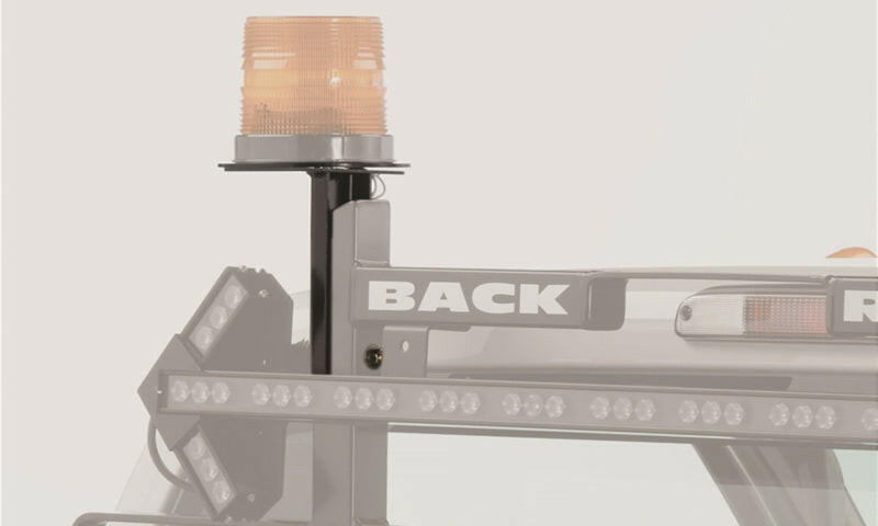 BackRack Light Bracket 6-1/2in Base Drivers Side Brackets BackRack