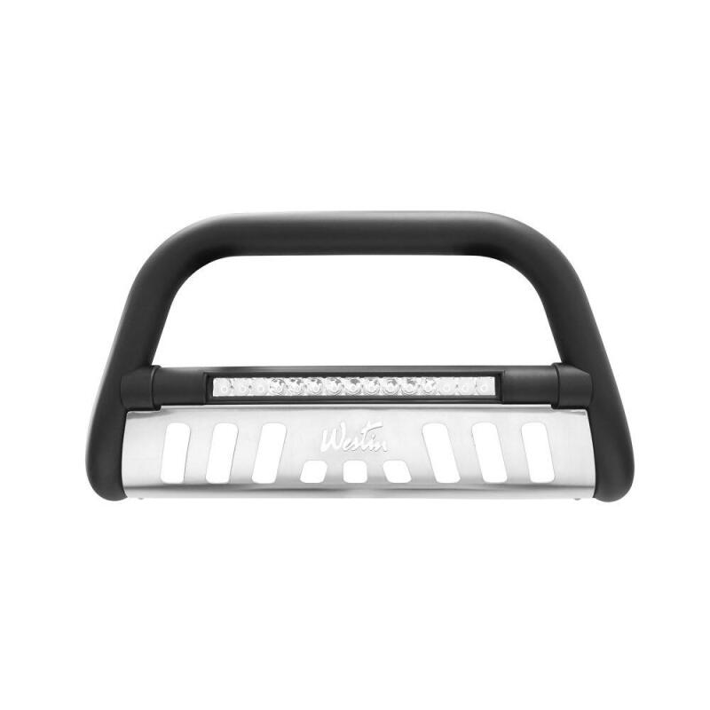 Westin 2016-2018 Chevrolet Silverado 1500 Ultimate LED Bull Bar - Textured Black Bull Bars Westin