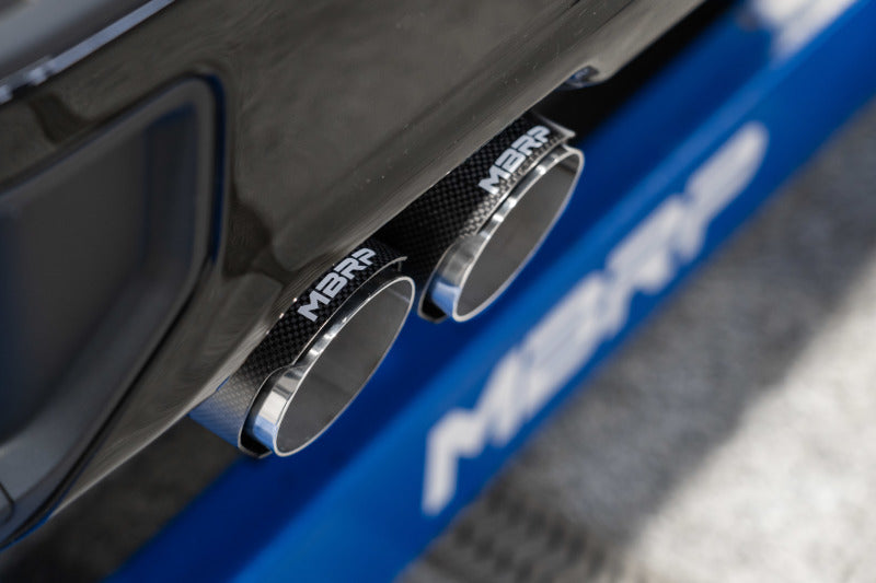 MBRP 19-21 Chevrolet Silverado 1500 5.3L 3in Cat Back w/ 2.5in OD Carbon Fiber Tips - T304 Catback MBRP