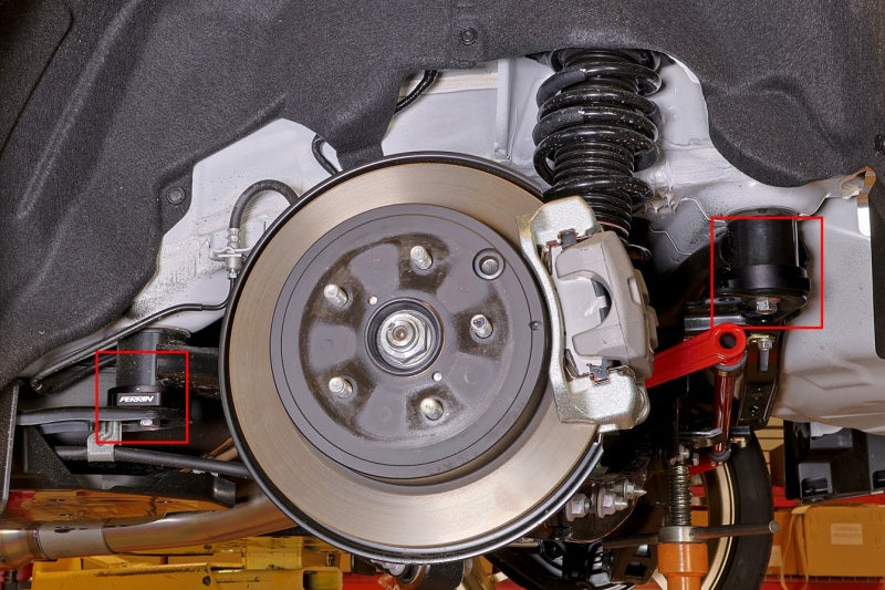 PERRIN 15-25 Subaru WRX/STI / 22-25 BRZ Rear Subframe Lockdown Diff Braces Perrin Performance