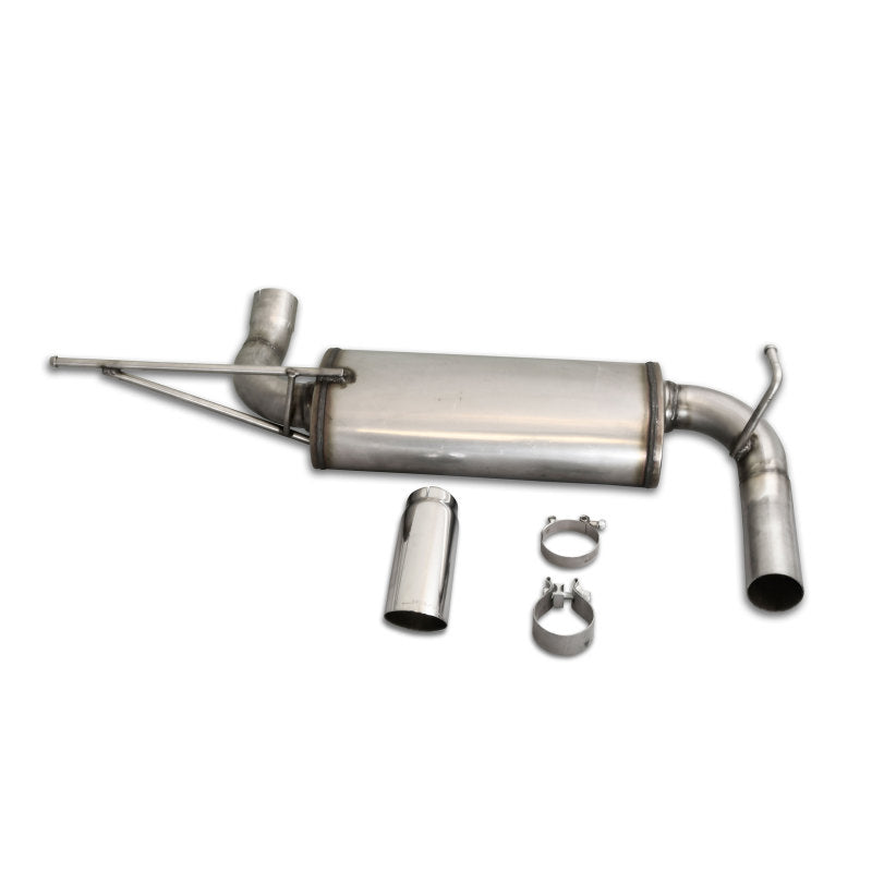 JBA 07-18 Jeep Wrangler JK 3.8L/3.6L 304SS Single Rear Exit Axle Back Exhaust Axle Back JBA