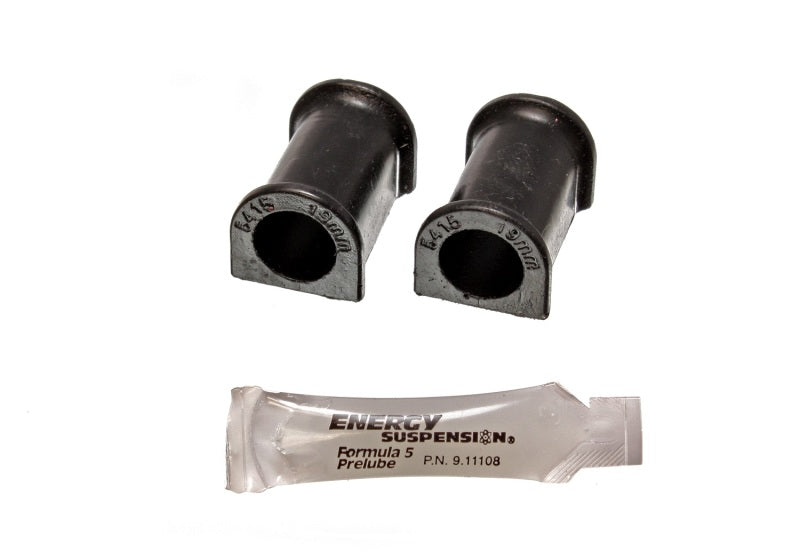 Energy Suspension 95-99 Mitsubishi Eclipse FWD/AWD Black 16mm Front Sway Bar Bushings Bushing Kits Energy Suspension