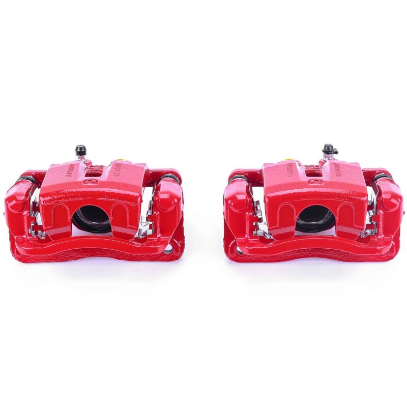 Power Stop 09-11 Hyundai Genesis Rear Red Calipers w/Brackets - Pair Brake Calipers - Perf PowerStop