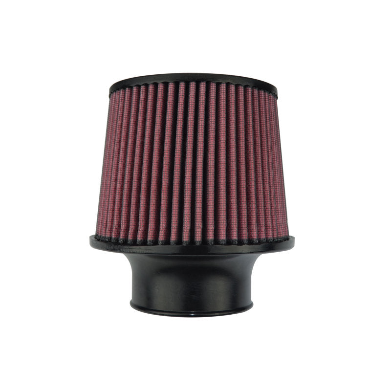 Injen High Performance Air Filter - 3.00 Black Filter 6 Base / 5 Tall / 5 Top Air Filters - Drop In Injen