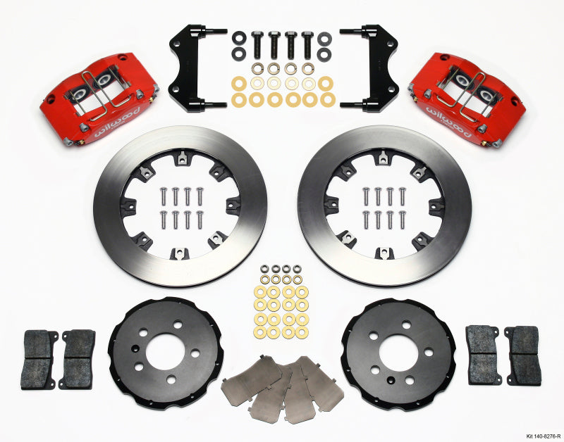 Wilwood Dynapro Radial Front Kit 12.19in Red 99-03 Jetta IV & Golf IV Big Brake Kits Wilwood