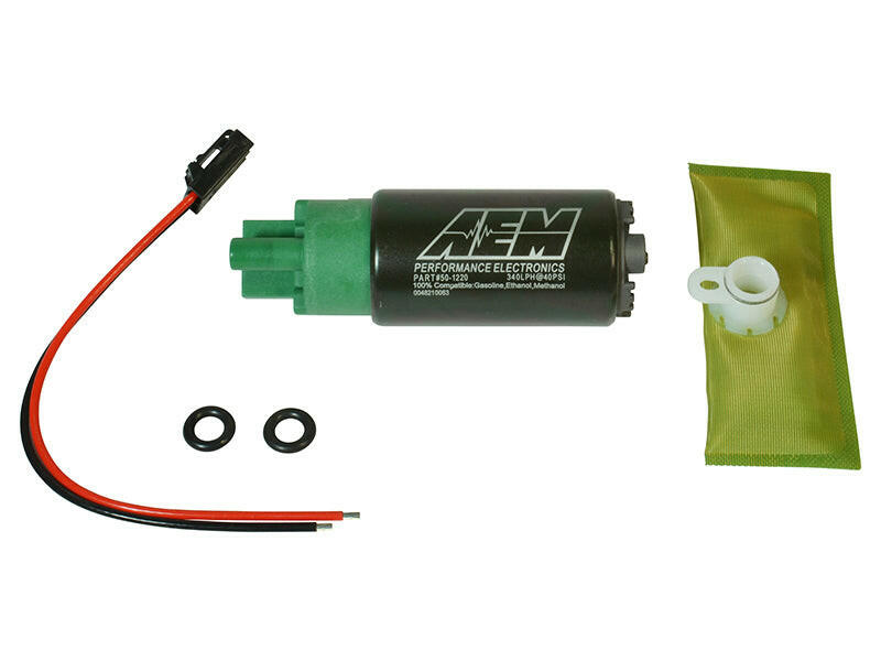 AEM 340LPH 65mm Fuel Pump Kit w/o Mounting Hooks - Ethanol Compatible Fuel Pumps AEM