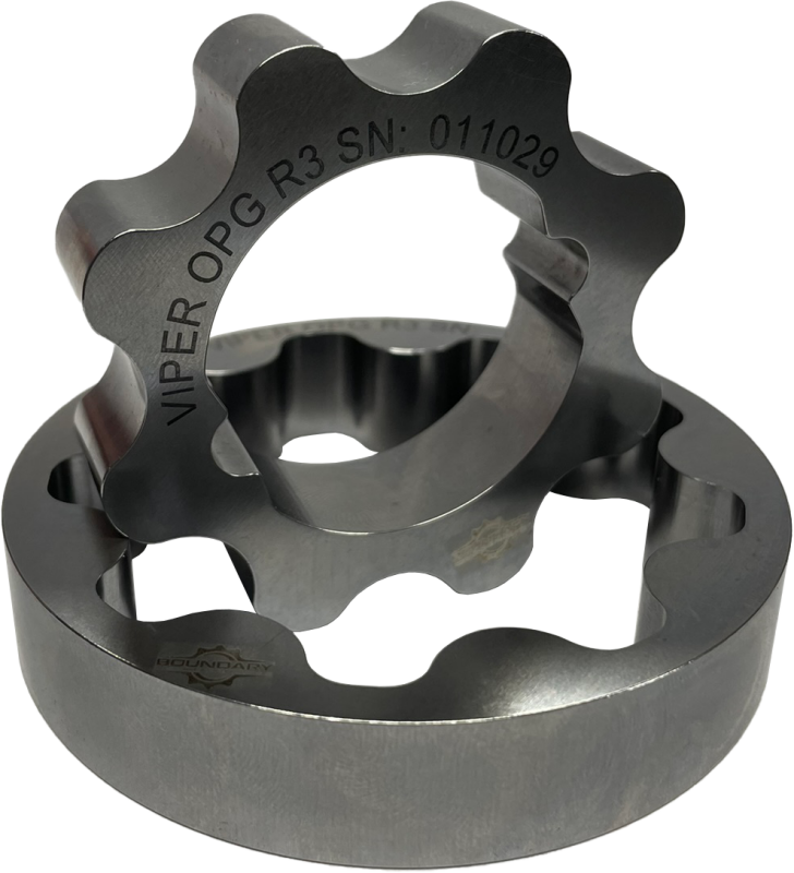 Boundary 00-06 Dodge ZB V10 8.3L 0.785in Height Billet MartenWear Treated Oil Pump Gear Oil Pumps Boundary