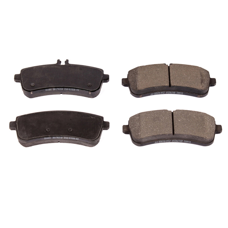 Power Stop 17-18 Mercedes-Benz AMG GT Rear Z16 Evolution Ceramic Brake Pads Brake Pads - OE PowerStop