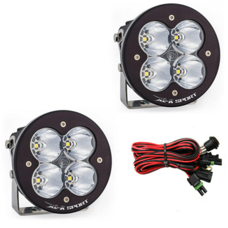 Baja Designs XL R Sport Series High Speed Spot Pattern Pair LED Light Pods Light Bars & Cubes Baja Designs