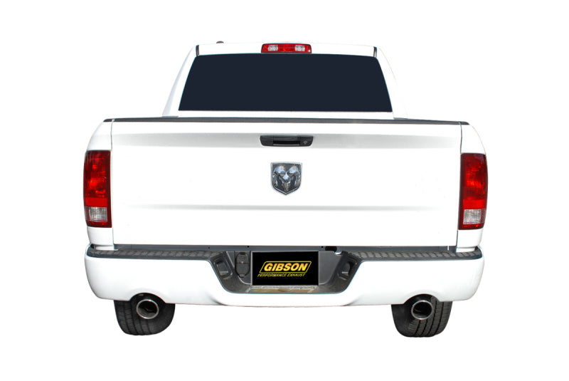 Gibson 11-18 Ram 1500 Big Horn 5.7L 2.5in Cat-Back Dual Split Exhaust - Stainless Catback Gibson