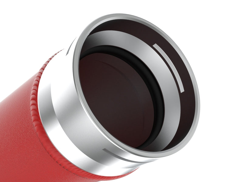 aFe BladeRunner 2-1/2 IN Aluminum Hot Charge Pipe Red 22-23 Subaru WRX H4-2.4L (t) Intercoolers aFe