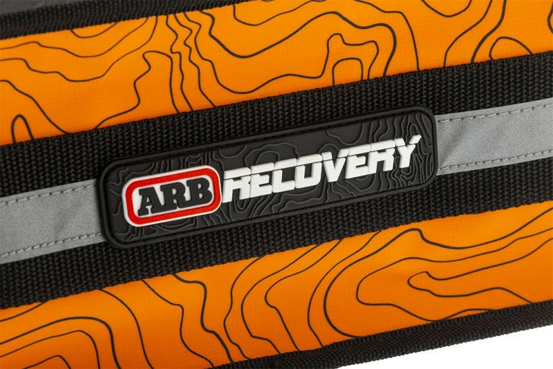 ARB Micro Recovery Bag Orange/Black Topographic Styling PVC Material Tow Straps ARB