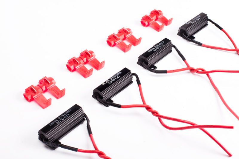 Diode Dynamics LED Resistor Kit Set of 4 Light Accessories and Wiring Diode Dynamics