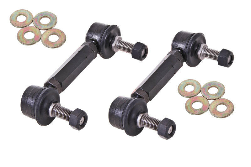 BMR 15-17 S550 Mustang Rear Sway Bar End Link Kit - Black Suspension Arms & Components BMR Suspension