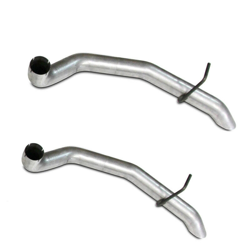 BBK 87-93 Mustang GT Cat Back Kit Varitune Mufflers - Aluminized turn downs Catback BBK