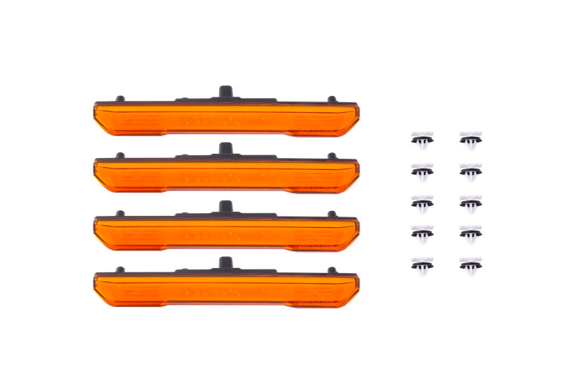 Diode Dynamics 20-21 Sierra 2500/3500 HD LED Sidemarkers - Amber Set Light Accessories and Wiring Diode Dynamics