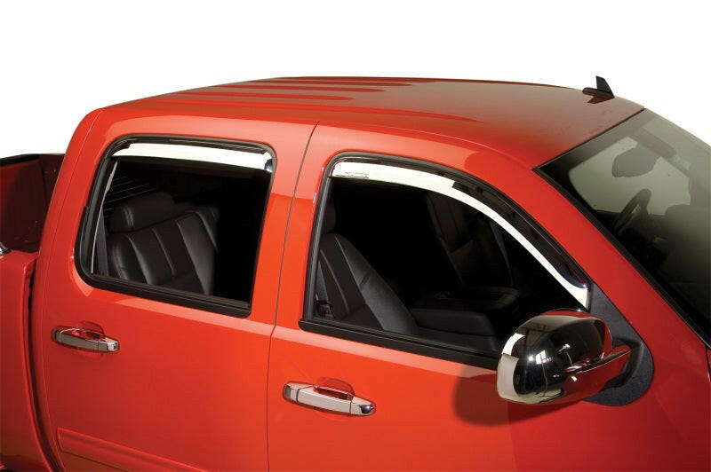 Putco 14-14 Chevrolet Silverado HD - Standard Cab Element Chrome Window Visors Wind Deflectors Putco