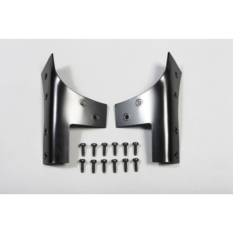Rugged Ridge 07-18 Jeep Wrangler JK Black Windshield Hinges Hardware - Singles Rugged Ridge