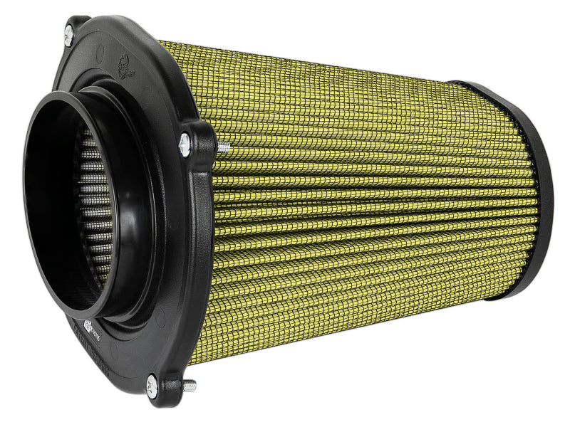 aFe Quantum Pro Guard 7 Air Filter Inverted Top - 5.5inx4.25in Flange x 9in Height - Dry PG7 Cold Air Intakes aFe