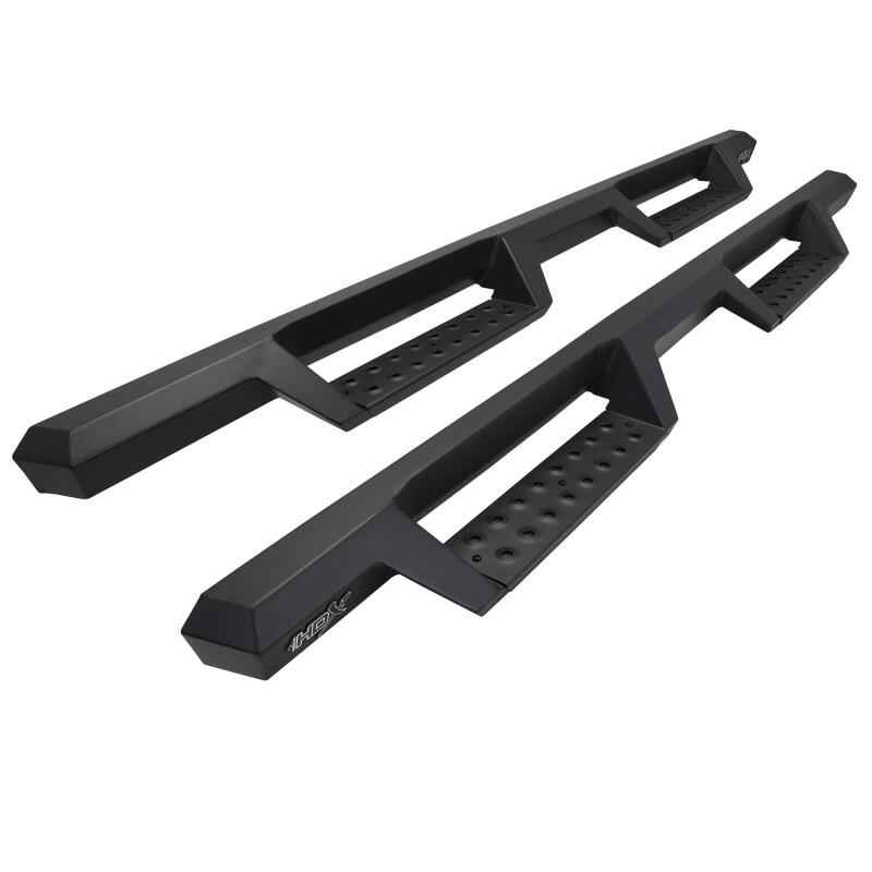 Westin/HDX 2022 Toyota Tundra Double Cab Drop Nerf Step Bars - Textured Black Nerf Bars Westin