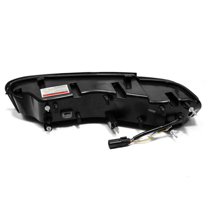 AlphaRex 16-18 Chevrolet Camaro PRO-Series LED Tail Lights Jet Black Tail Lights AlphaRex