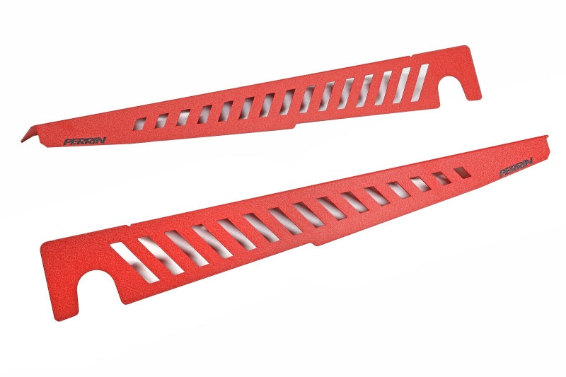 PERRIN 22-25 Subaru WRX Fender Shroud Set - Red Exterior Trim Perrin Performance