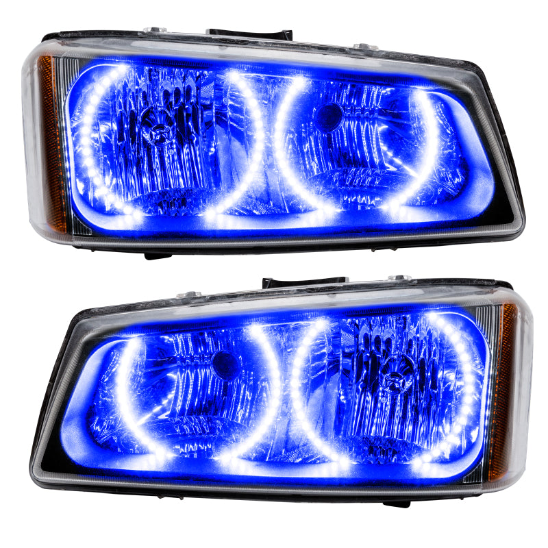 Oracle Lighting 03-06 Chevrolet Silverado Pre-Assembled LED Halo Headlights -Blue Headlights ORACLE Lighting