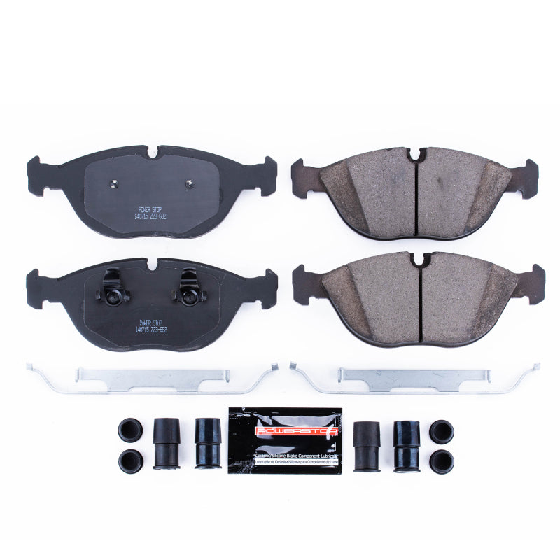 Power Stop 04-06 Audi TT Quattro Front Z23 Evolution Sport Brake Pads w/Hardware Brake Pads - Performance PowerStop