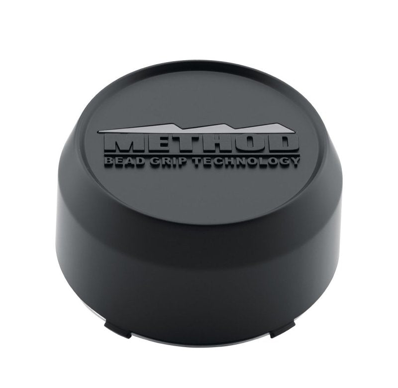 Method Cap T080 - 123mm - Black - Tall - Snap In Wheel Center Caps Method Wheels