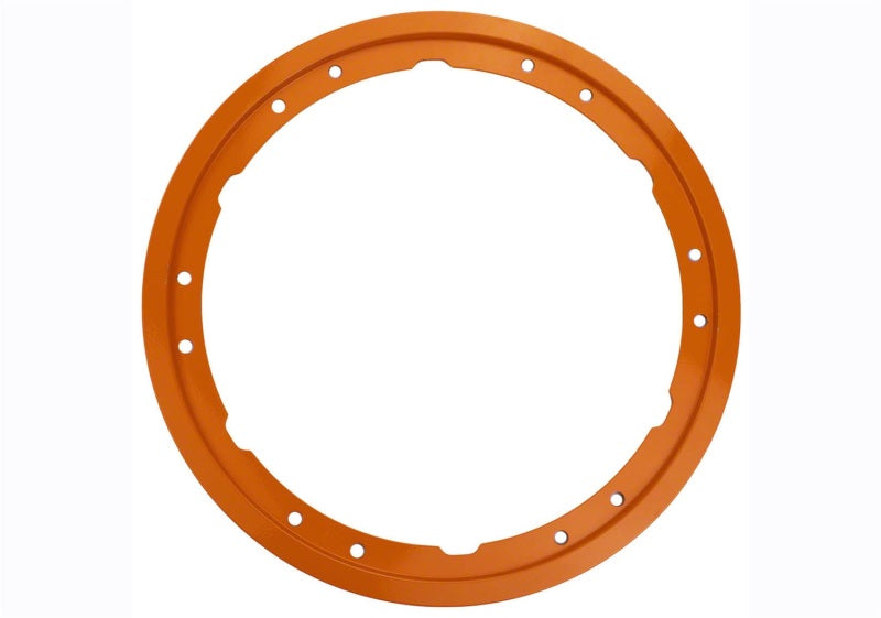 Ford Racing 2021+ Ford Bronco Functional Bead Lock Ring Kit - Orange Wheel Accessories Ford Racing