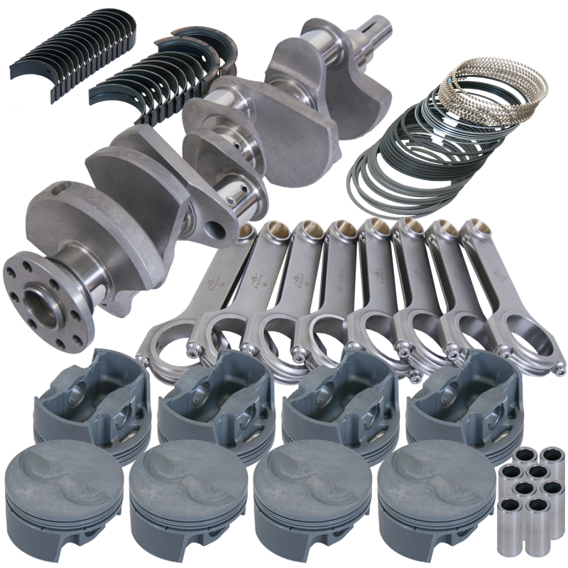 Eagle Chrysler RB 4.250in Crank 7.100in H-Beam -8cc Flat Top 4.350in Pistons Rotating Assembly Rotating Assemblies Eagle
