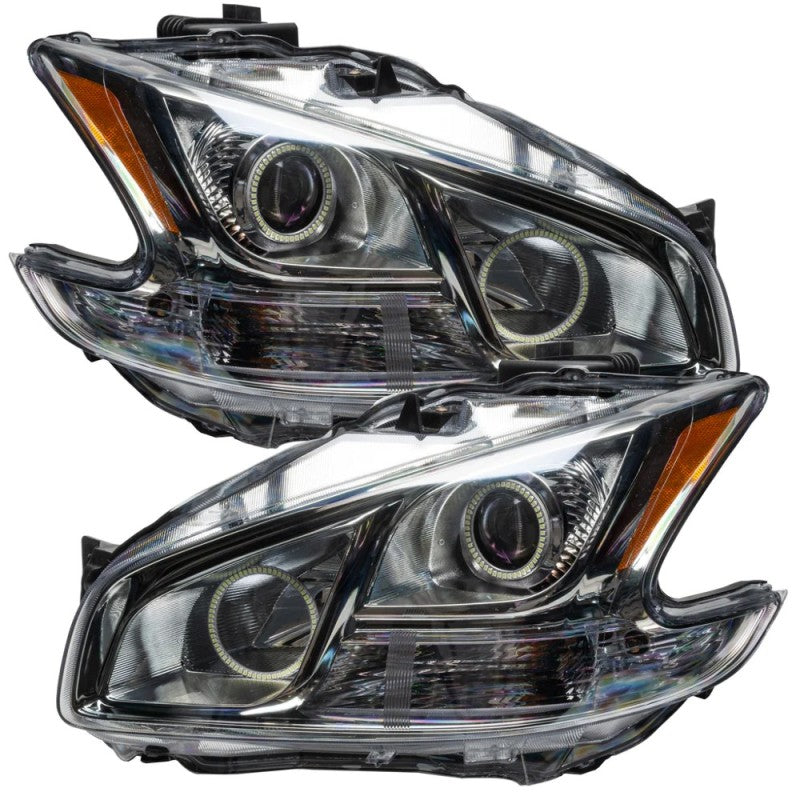Oracle 09-13 Nissan Maxima SMD HL (Non-HID)-Chrome - ColorSHIFT w/ BC1 Controller Headlights ORACLE Lighting