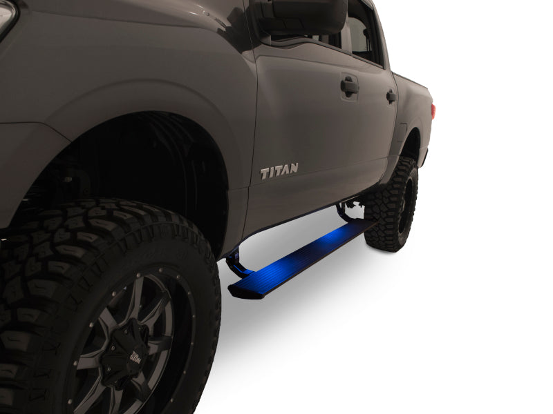 AMP Research 2016-2017 Nissan Titan / Titan XD PowerStep Plug N Play - Black Running Boards AMP Research