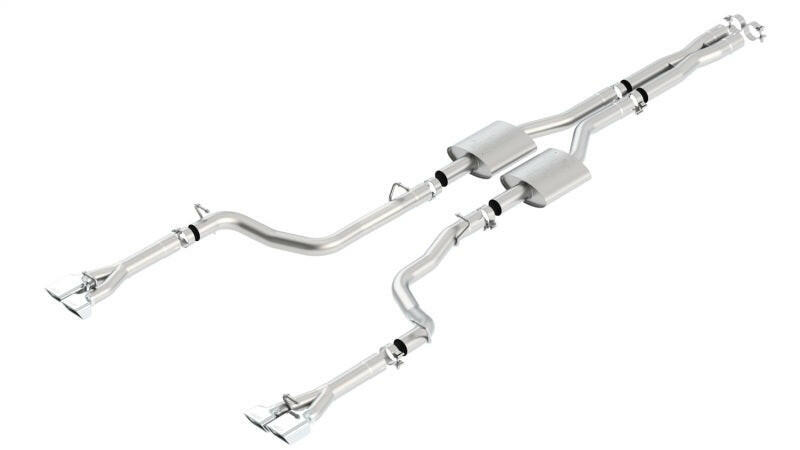 Borla 11 Dodge Challenger SRT8 Coupe AT/MT 5/6spd 6.4L 8cyl ATAK SS Catback Exhaust Catback Borla