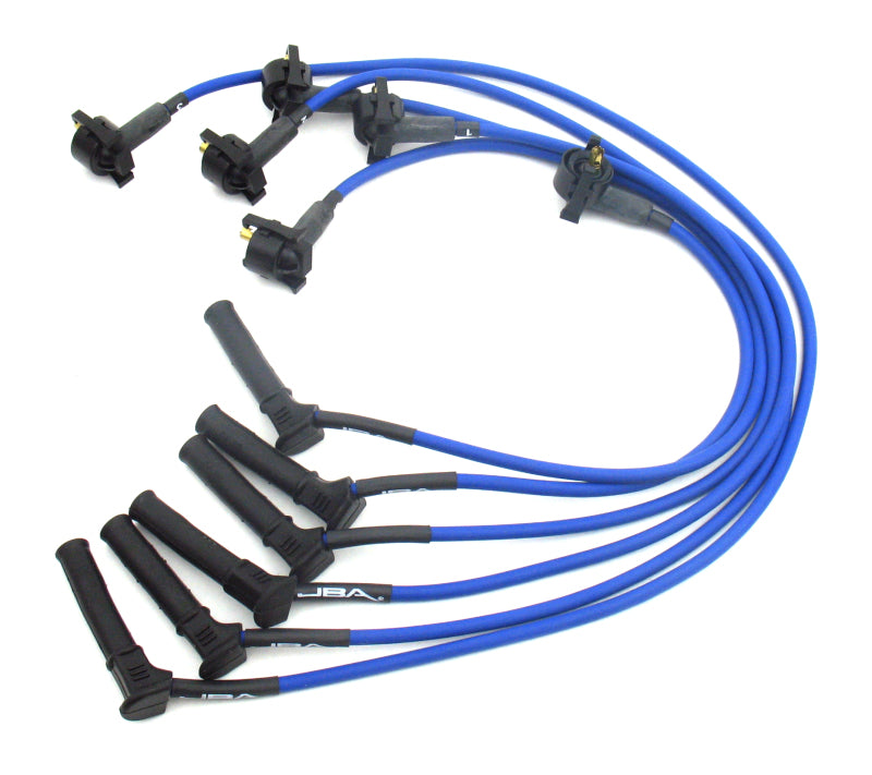 JBA 02-03 Ford Explorer 4.0L SOHC Ignition Wires - Blue Spark Plug Wire Sets JBA