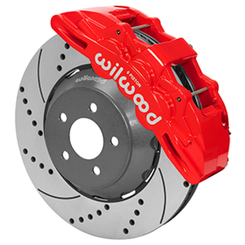 Wilwood 15-23 Mustang Front Kit SX6R Lug Drive Big Brake Kits Wilwood