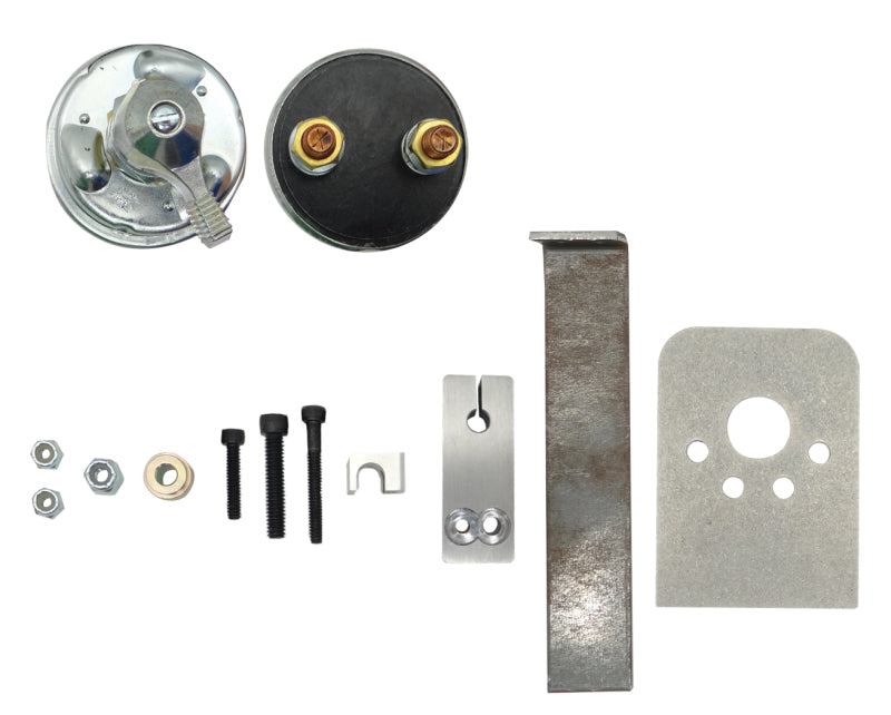 Moroso Battery Disconnect Switch Mounting Kit w/Switch - Morse Cable Brackets Moroso