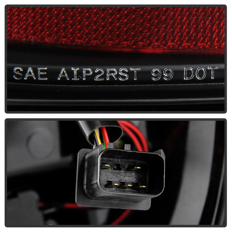 Spyder 99-04 Jeep Grand Cherokee - Light Bar Led Tail Lights - Black - ALT-YD-JGC99V3-BK Tail Lights SPYDER