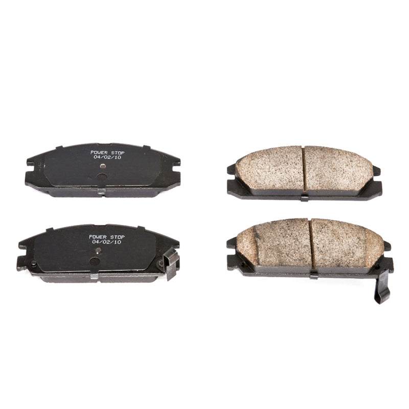 Power Stop 86-89 Acura Integra Front Z16 Evolution Ceramic Brake Pads Brake Pads - OE PowerStop