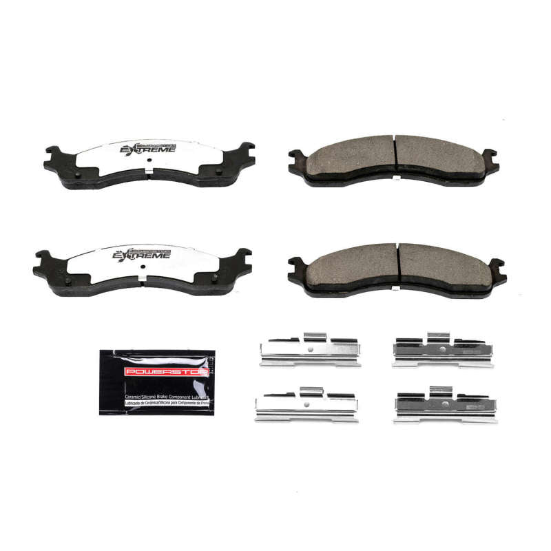Power Stop 2007 Ford E-150 Front Z36 Truck & Tow Brake Pads w/Hardware Brake Pads - Performance PowerStop