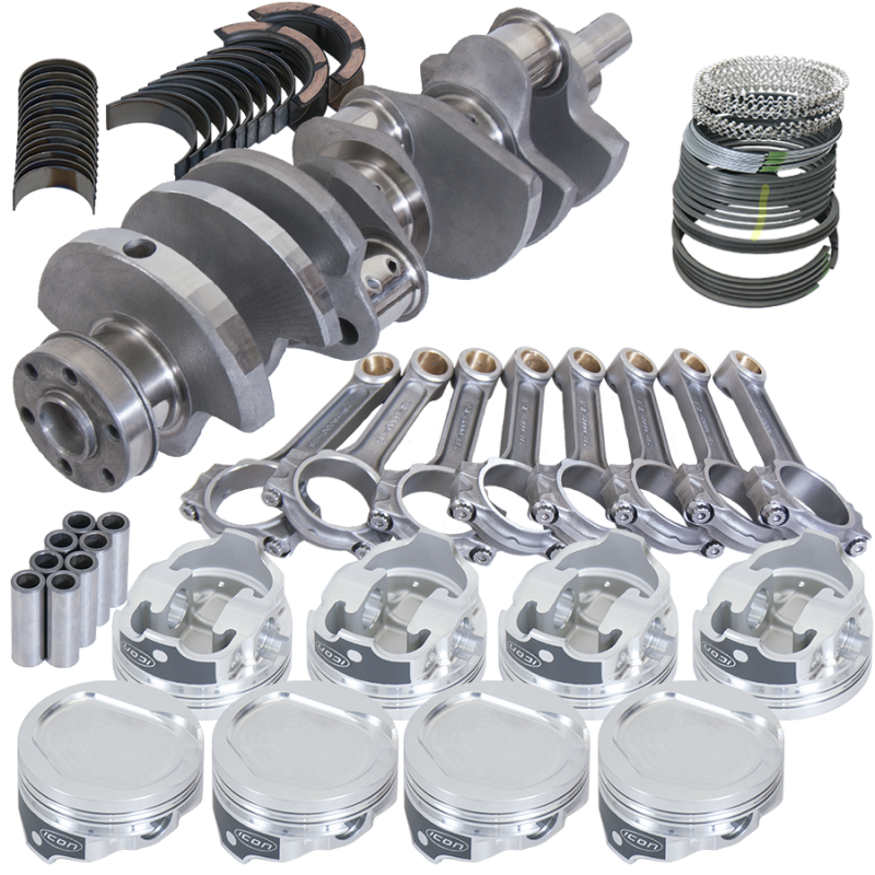 Eagle Ford 351C 3.850in Crank 6.000in I-Beam Rods -20cc 4.030in Pistons Rotating Assembly Rotating Assemblies Eagle