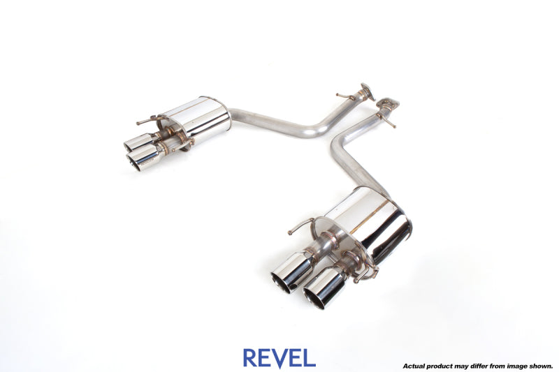 Revel Medallion Touring-S Catback Exhaust - Dual Muffler / Quad Tip 2016 Lexus RC200t F SPORT RWD Catback Revel