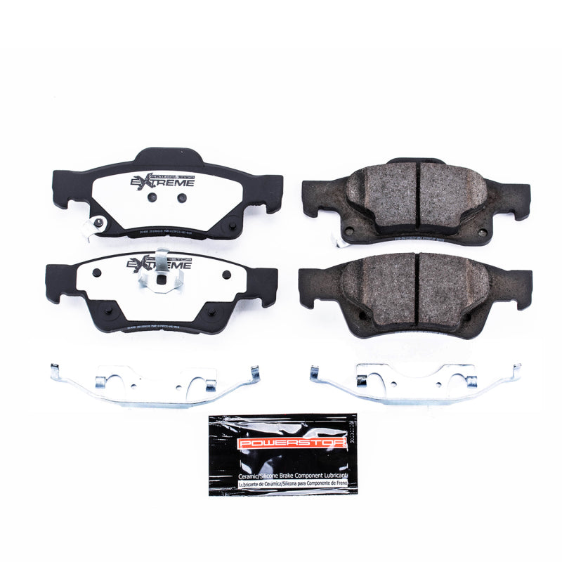 Power Stop 11-19 Dodge Durango Rear Z36 Truck & Tow Brake Pads w/Hardware Brake Pads - Performance PowerStop