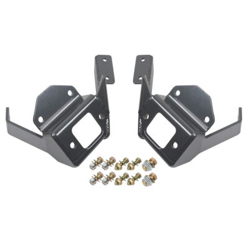 Synergy 07-18 Jeep Wrangler JK/JKU Rear Upper Shock Mount/Sway Bar Relocation Bracket Shock Mounts & Camber Plates Synergy Mfg