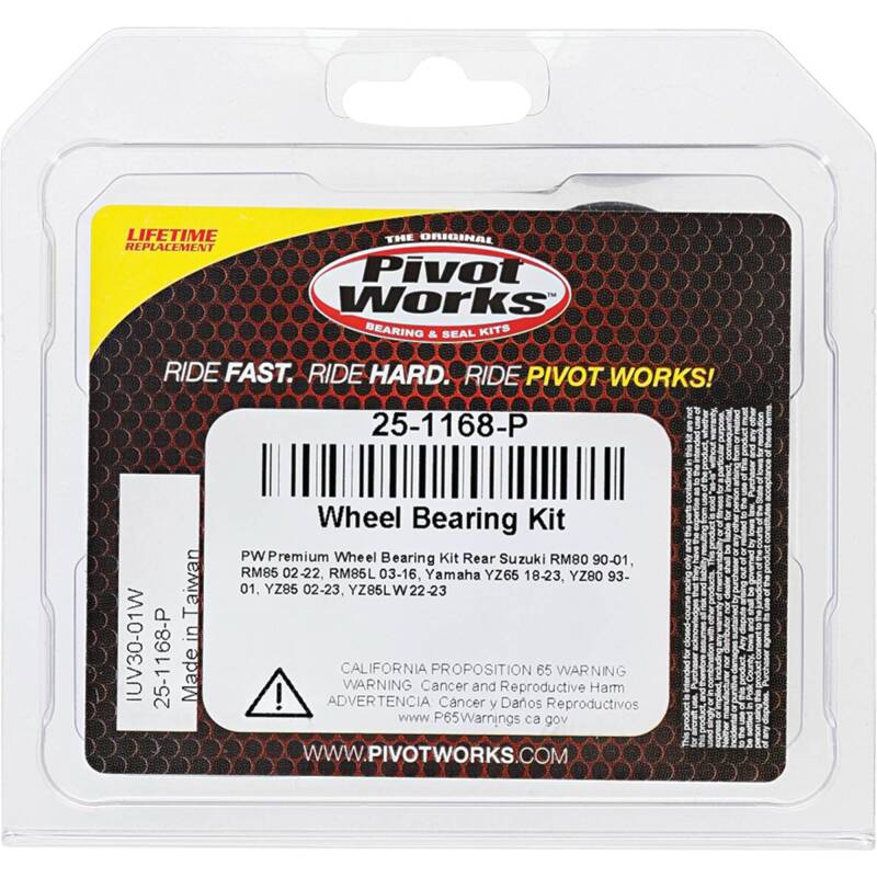 Pivot Works Premium Wheel Bearing Wheel Bearings Pivot Works
