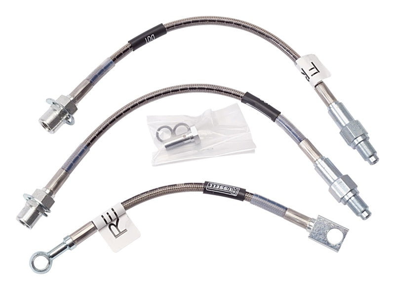 Russell Performance 79-86 Ford Mustang Brake Line Kit Brake Line Kits Russell