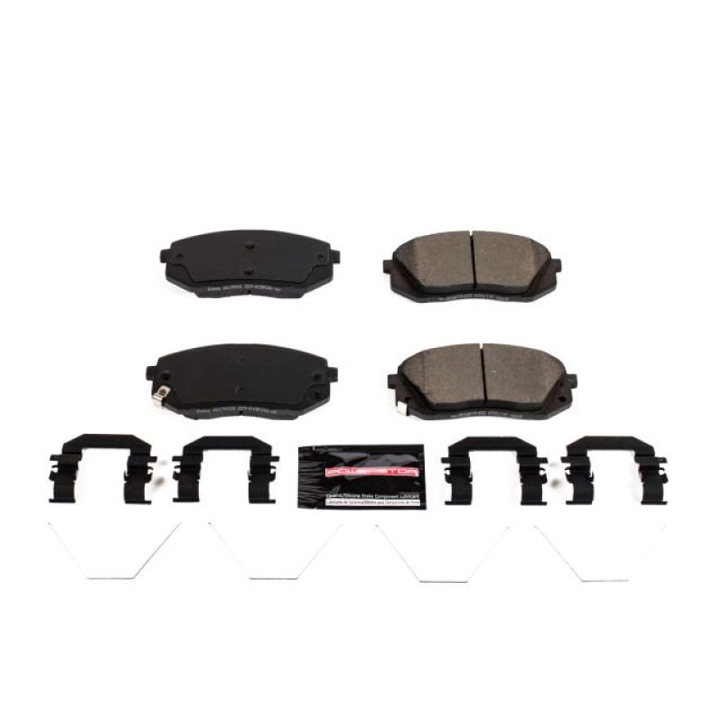 Power Stop 2019 Hyundai Elantra GT Front Z23 Evolution Sport Brake Pads w/Hardware Brake Pads - Performance PowerStop